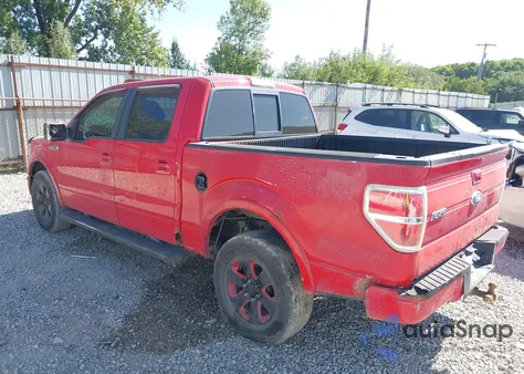 2010 Ford F150 Supercrew из США, поврежденный, VIN 1FTEW1C89AKC18228